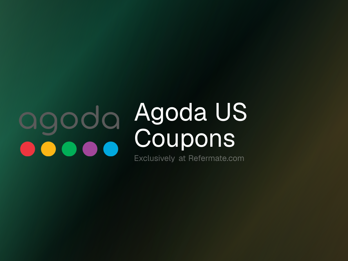 Agoda US Promo Codes - 26 Verified - 10% Off - July 2026 | Refermate