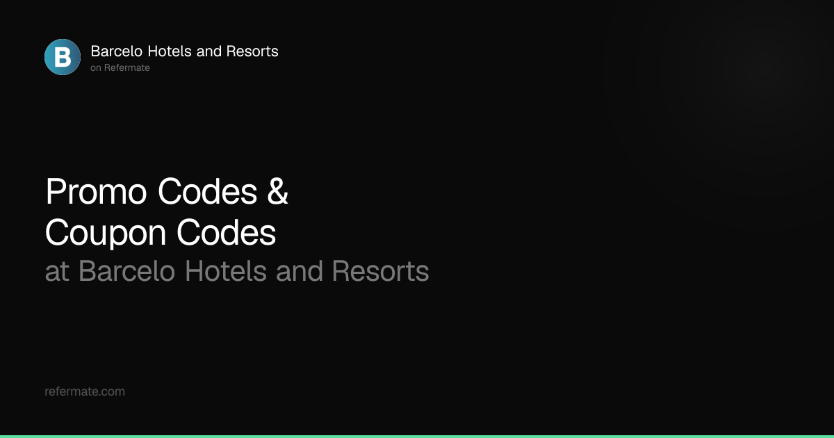 Barcelo Hotels and Resorts Promo Codes - 40 Verified - 20% Off - May ...