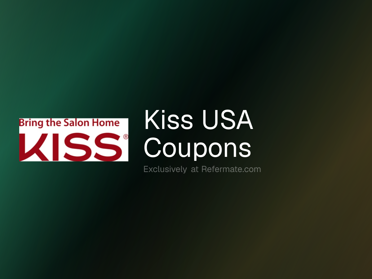 Kiss USA Promo Codes - 57 Verified - 40% Off + Up to 4.2% Cash Back ...