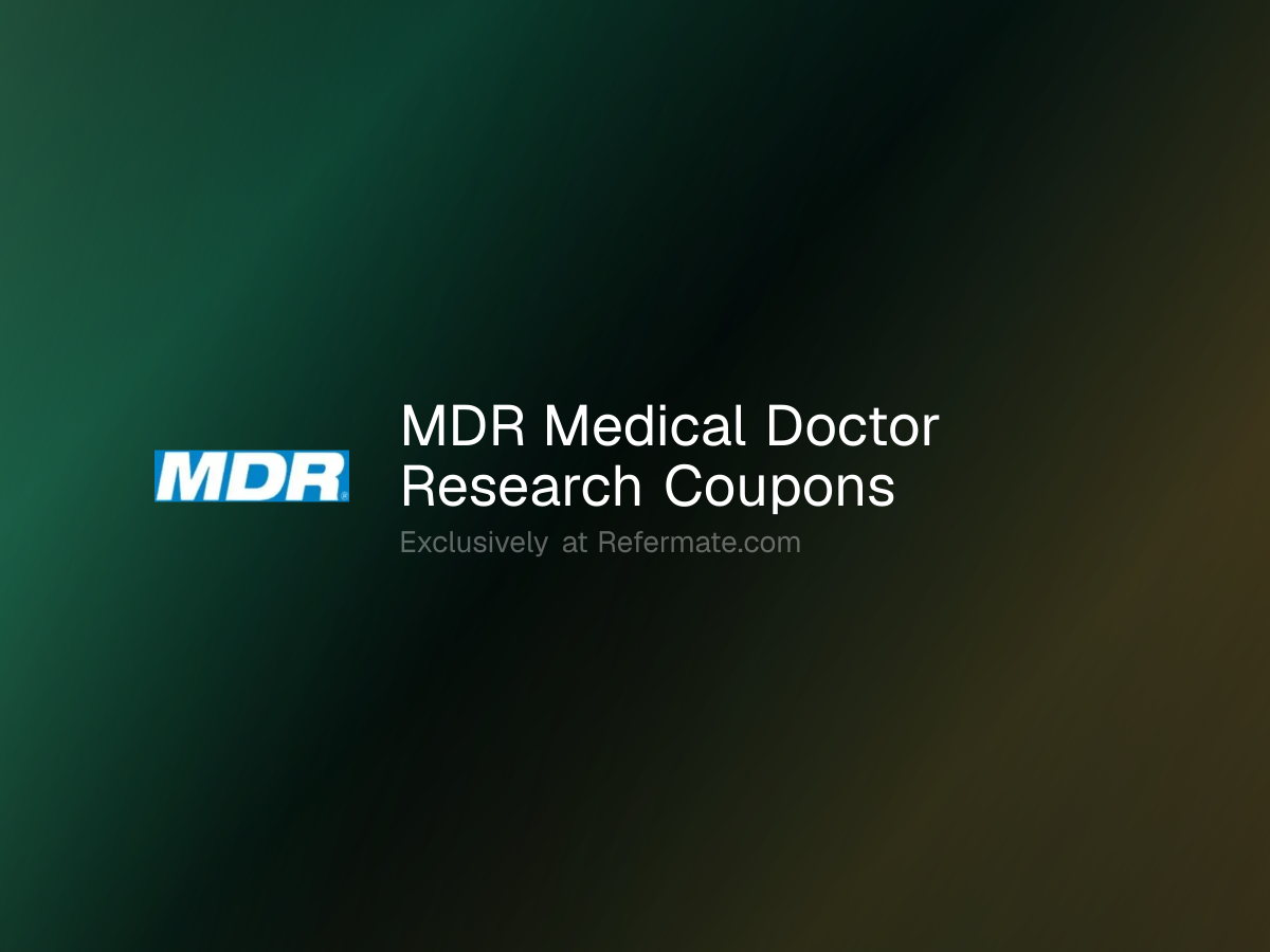 MDR Medical Doctor Research Promo Codes - 25 Verified - 15% Off + Up to ...