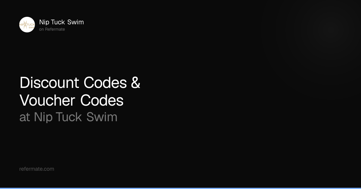 Nip Tuck Swim Discount Codes - 29 Verified - 30% Off - April 2026 ...