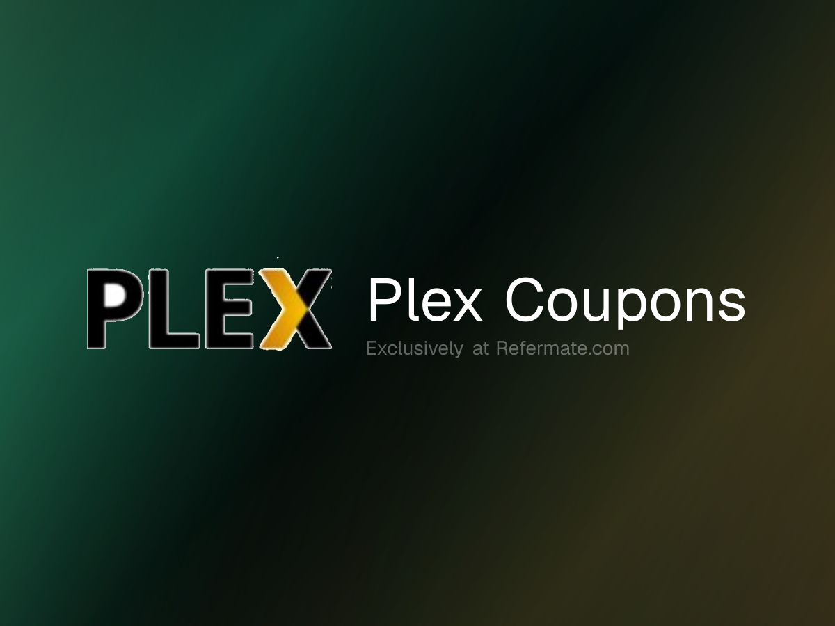 Plex Promo Codes - 24 Verified - June 2026 | Refermate