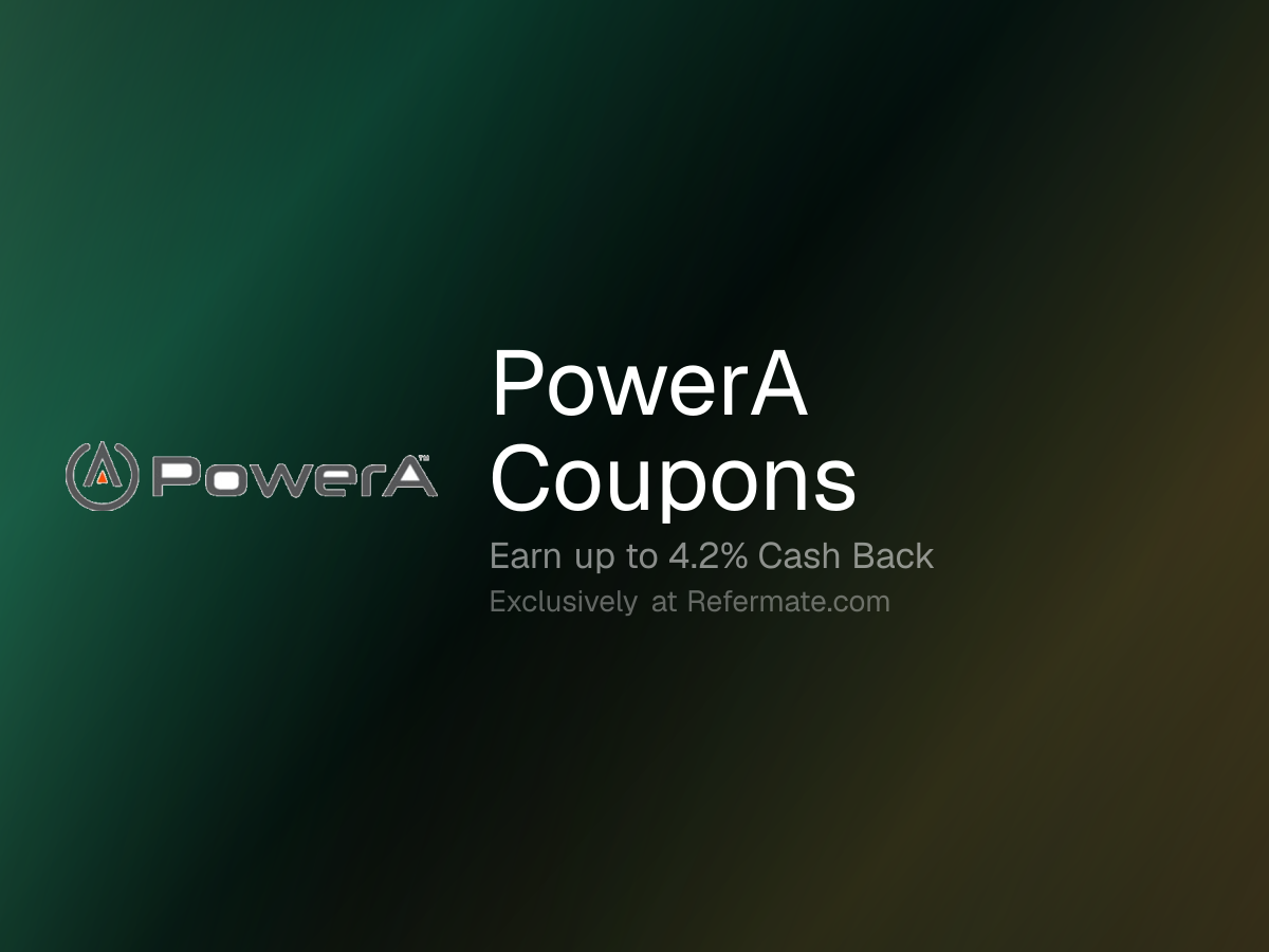PowerA Promo Codes - 27 Verified - 10% Off + Up to 4.2% Cash Back ...