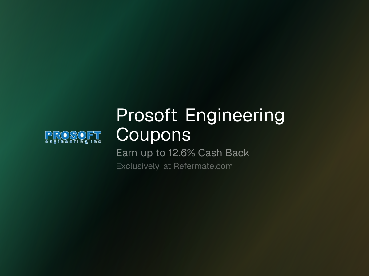 Prosoft Engineering Promo Codes - 14 Verified - 50% Off + Up to 12.6% ...