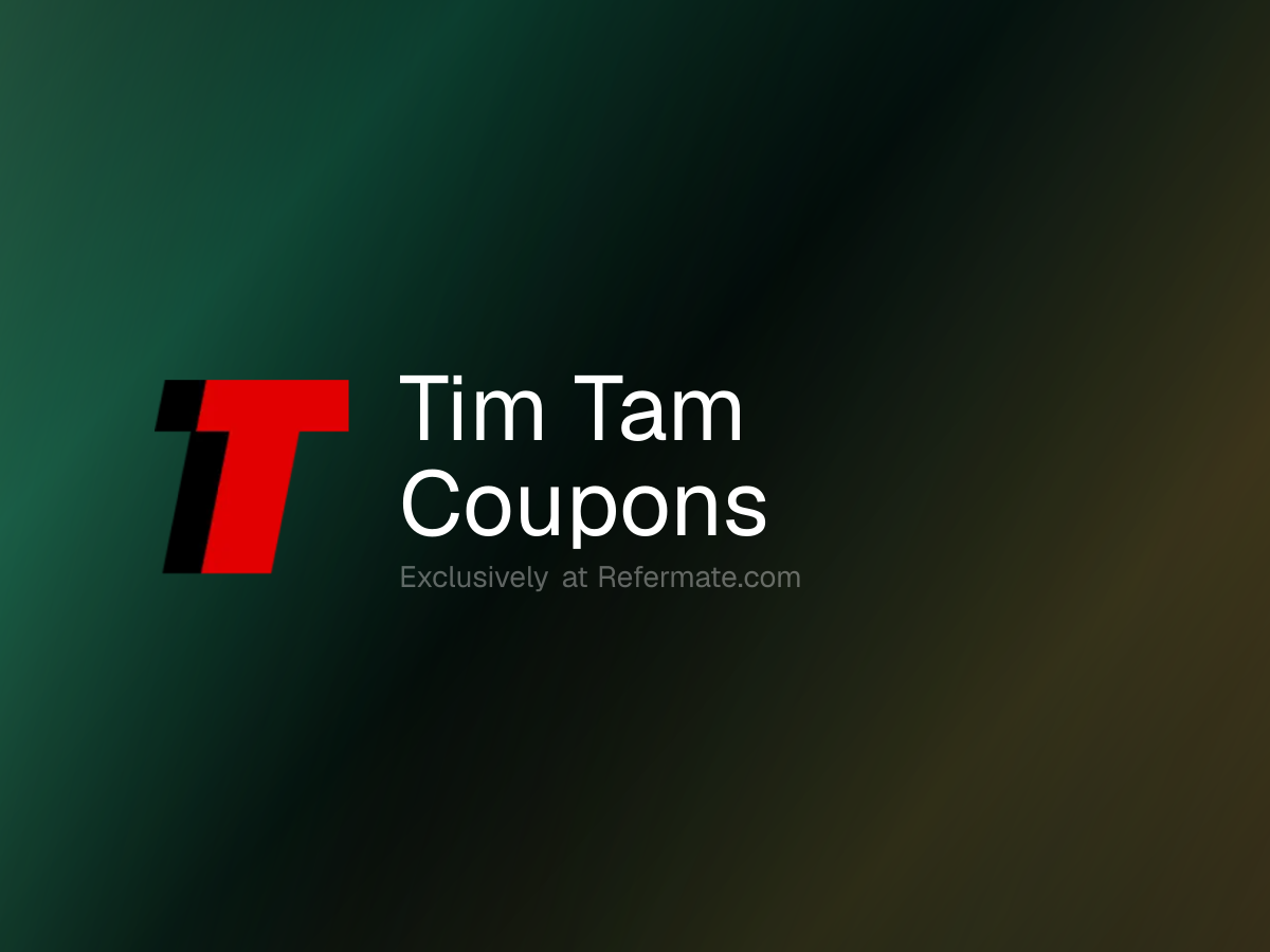 Tim Tam Promo Codes - 28 Verified - 40% Off + Up to 8.4% Cash Back ...