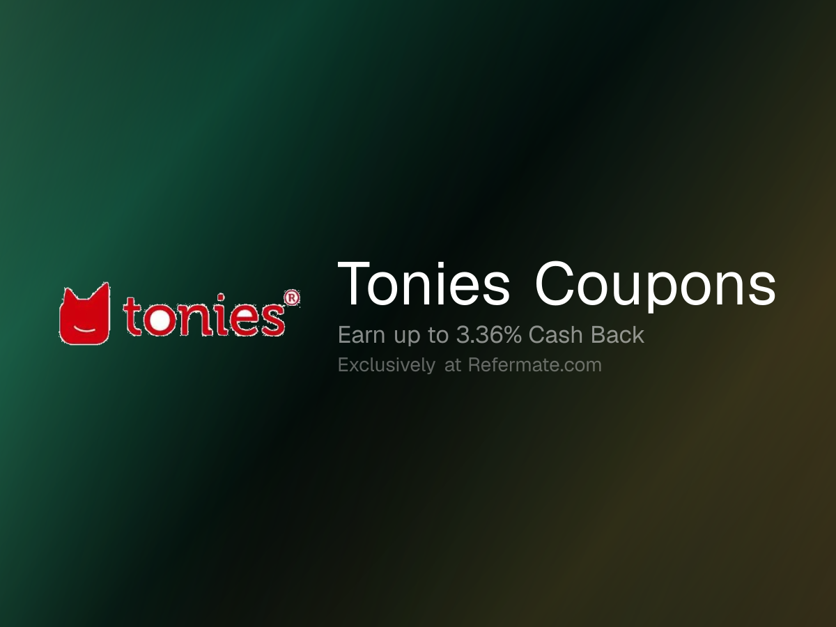 Tonies Promo Codes - 33 Verified - 15% Off + Up to 2.52% Cash Back ...