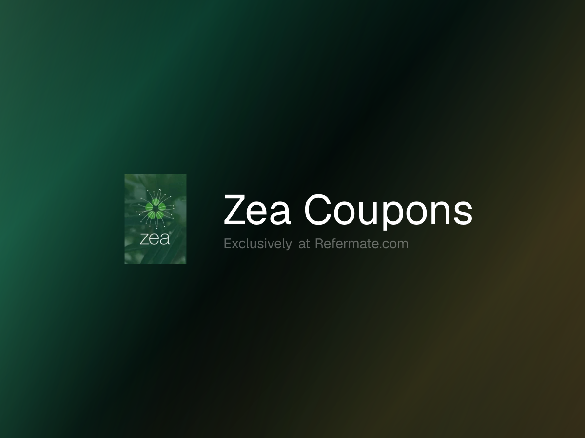 Zea Promo Codes - 2 Verified - 10% Off + Up to 6.72% Cash Back - June ...